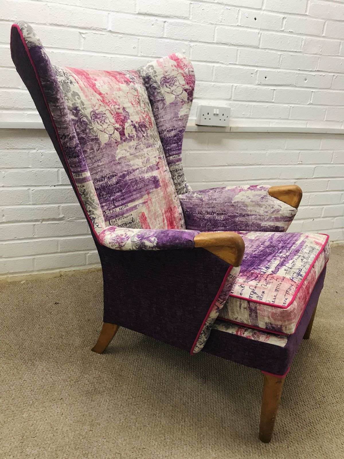 Parker Knoll Papa Bear Chair  Model 757 Fully Refurbished And  Newly Upholstered In Luxury Velvet photo 690.0