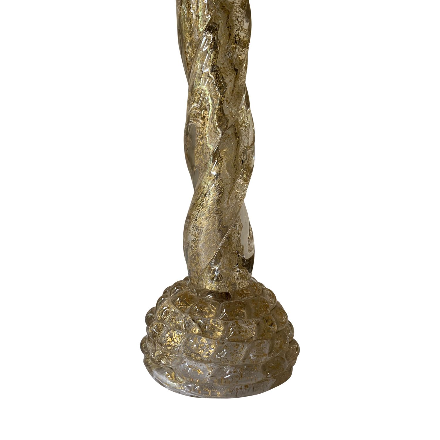 Ercole Barovier Table Lamp, Barovier E Toso, 1940 By Barovier E Toso photo for sale