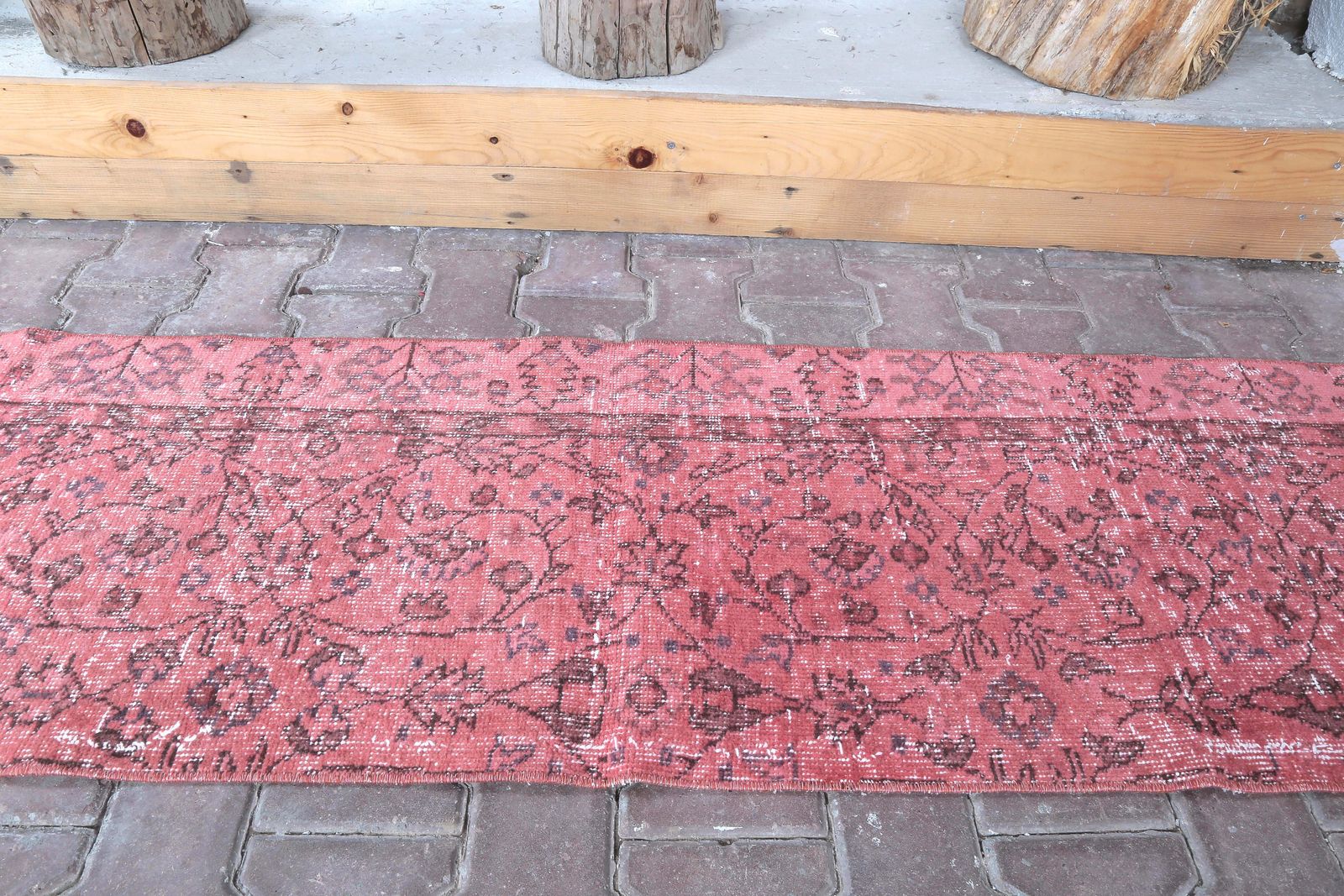 Turkish Rug. Vintage Rug, Anatolian Rug, Ottoman Rug, Oushak Rug, Small Size Rug, Oriental Rug,Area Rug, Runner Rug, Pastel Rug photo vinterior