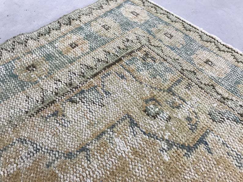 Wool Rug,Turkish Rug,Handwoven Rug,Floor Rug,Area Rug,Decorative Rug,Oushak Rug,Home Living,Bedroom Rug,Old Rug photo buy