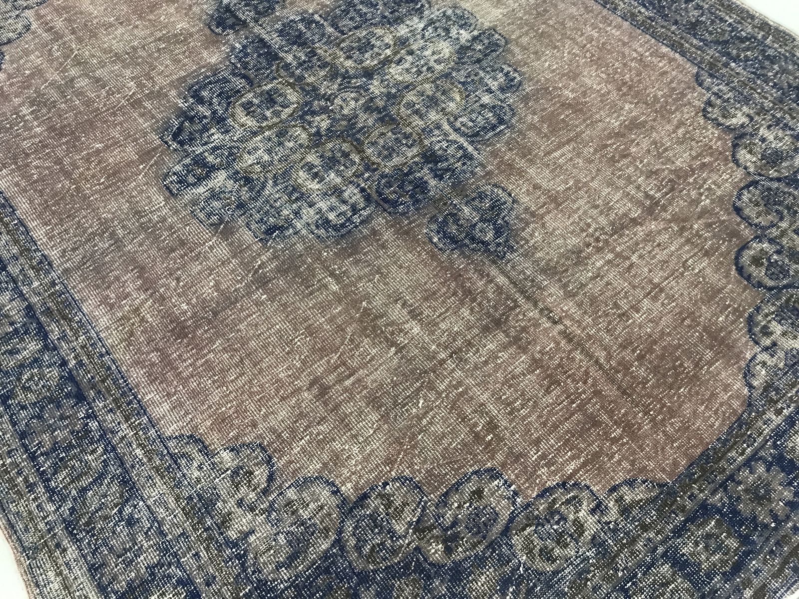 Navy Blue,Turkish Rug Anatolian Rug,Turkish Handmade Rug,Handwoven Rug,Natural Rug,Oushak Rug,Bohemian Rug,Antique Wool Rug photo 771.0