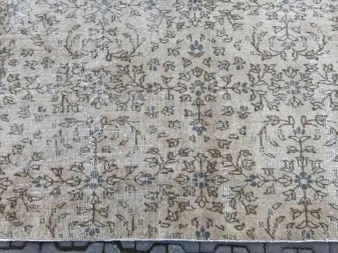 Anatolian Rug,7’3”X10’8”Rug,Turkish Rug,Oushak Rug,Vintage Rug,Design Rug,Floor Rug,Wool Rug,Handwoven Rug,Handmade Rug,Turkish Runner Rug photo buy