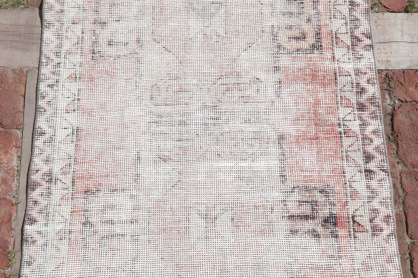 Oushak Runner Rug, Handmade Runner Rug, Hallway Rug, Vintage Runner Rug, Antique Runner Rug, Bohemian Runner Rug, Runner Rug photo 374.0