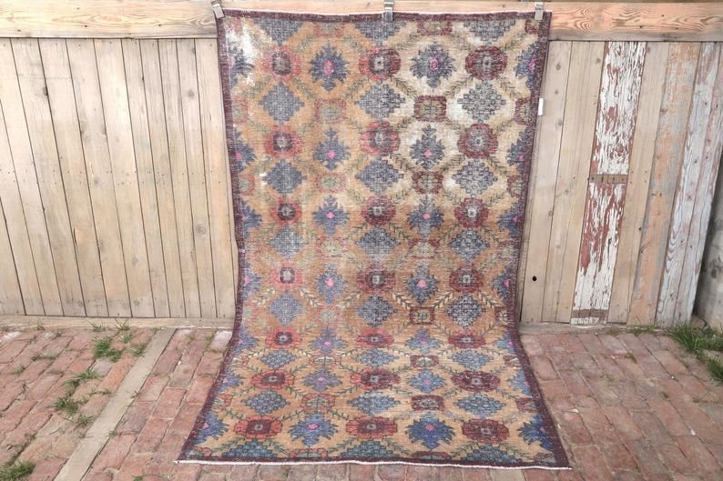 photo furniture Handmade Rug, Turkish Rug, Antique Rug, Area Rug, Oushak Rug, Vintage Rug, Decorative Rug, Red Rug