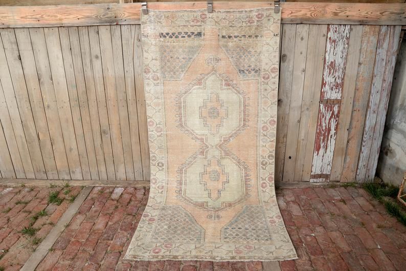 Decorative Rug, Anatolian Rug, Area Rug, Turkish Rug, Oushak Rug, Handmade Rug, Bohemian Rug, V Intage Rug, Oriental Rug photo vintage