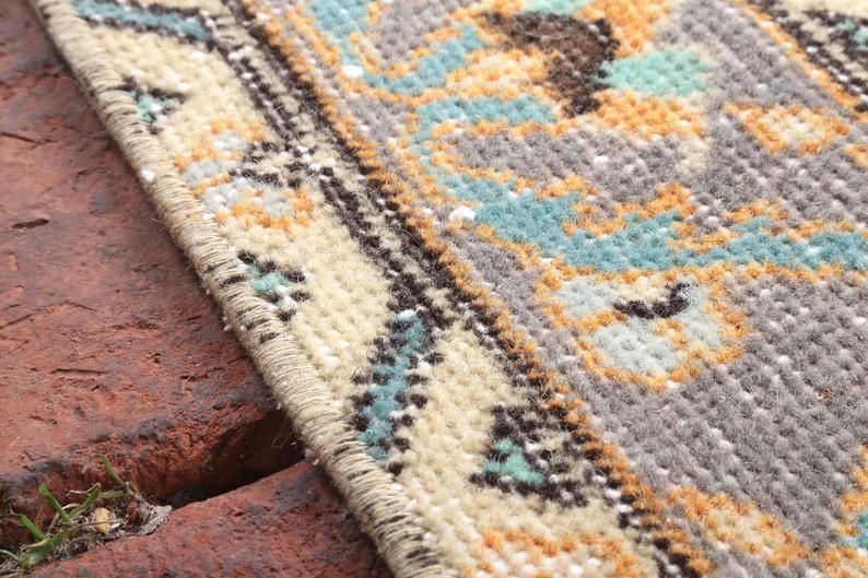 Oushak Runner Rug, Turkish Runner Rug, Vintage Runner Rug, Anatolian Runner Rug, Runner Rug, Wide Runner Rug, Handmade Runner Rug photo buy