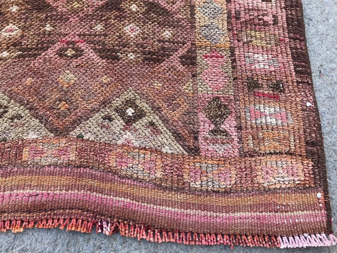 Runner Rug,Pastel Runner,Oushak Runner,Wool Rug,Home Decor,Anatolian Runner,Turkish Rug,Bohemian Rug,Area Rug,Carpet Rug,Turkish Runner Rug, photo buy