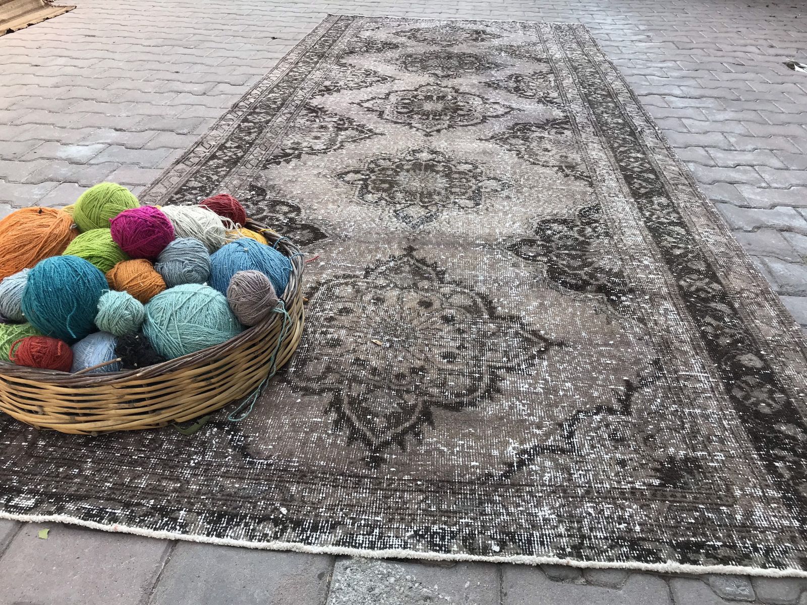 Turkish Rug,Wide Runner,Black Runner Rug,Anatolian Runner Rug,Decorative Rug,Oushak Rug,Bohemian Rug,Wool Rug,Area Rug,Runner Rug,Rugs photo furniture