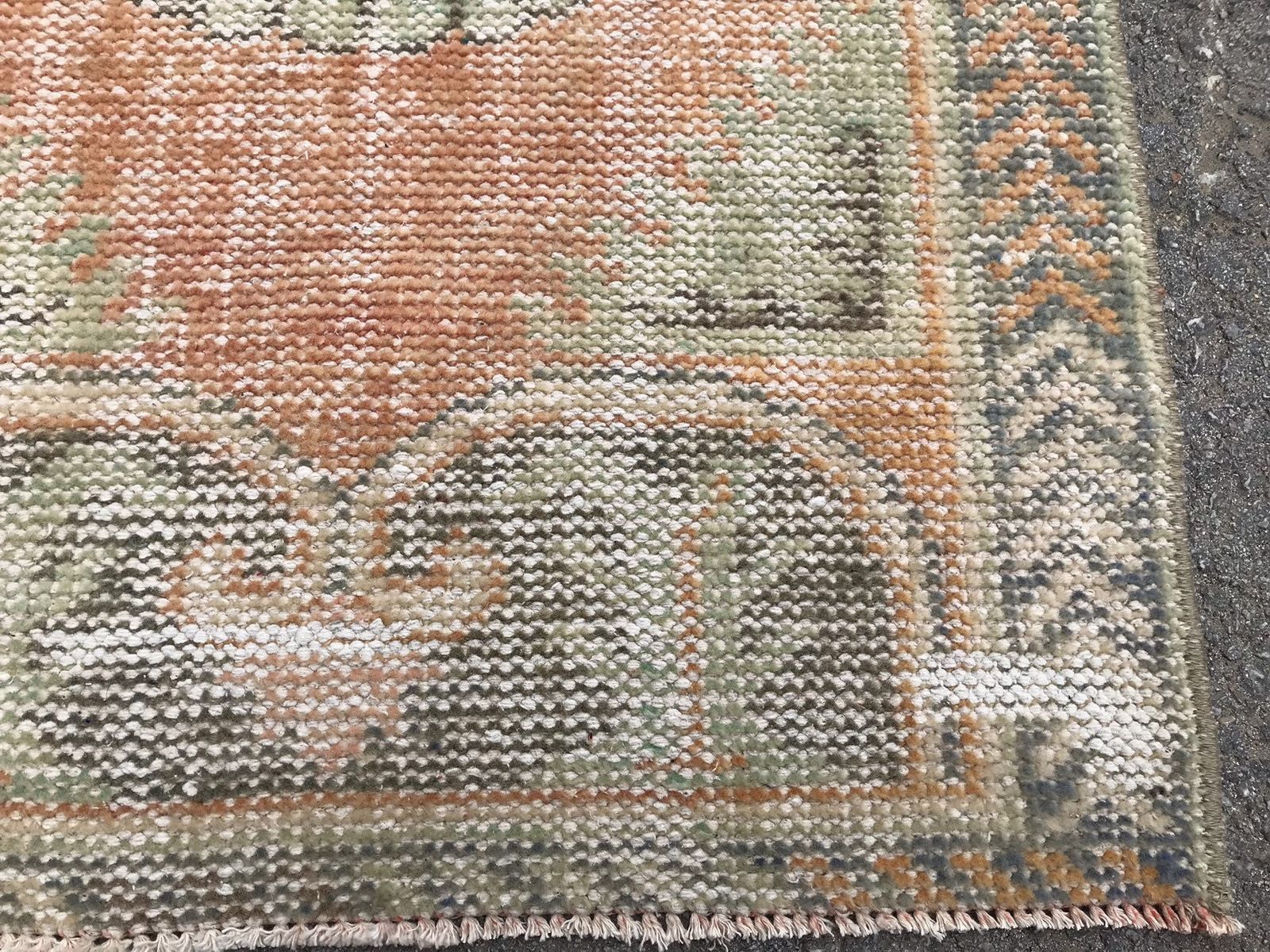 Turkish Runner Rug,Runner Rug,Oushak Runner,Wool Rug,Home Decor,Anatolian Runner,Turkish Rug,Bohemian Rug,Area Rug,Special Runner Rug photo furniture
