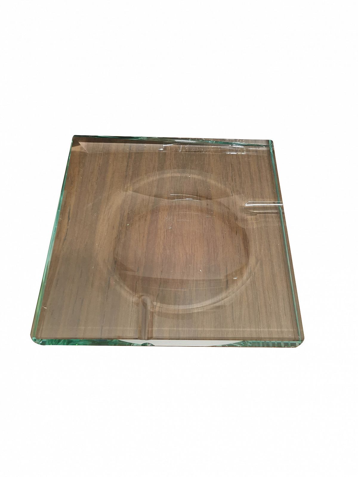 Glass Ashtray By Fontana Arte, 1960s