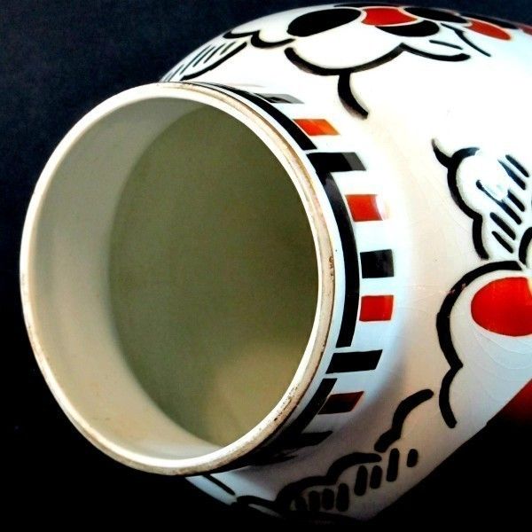 French Art Deco Vase Keller Et Guérin Lunéville photo furniture