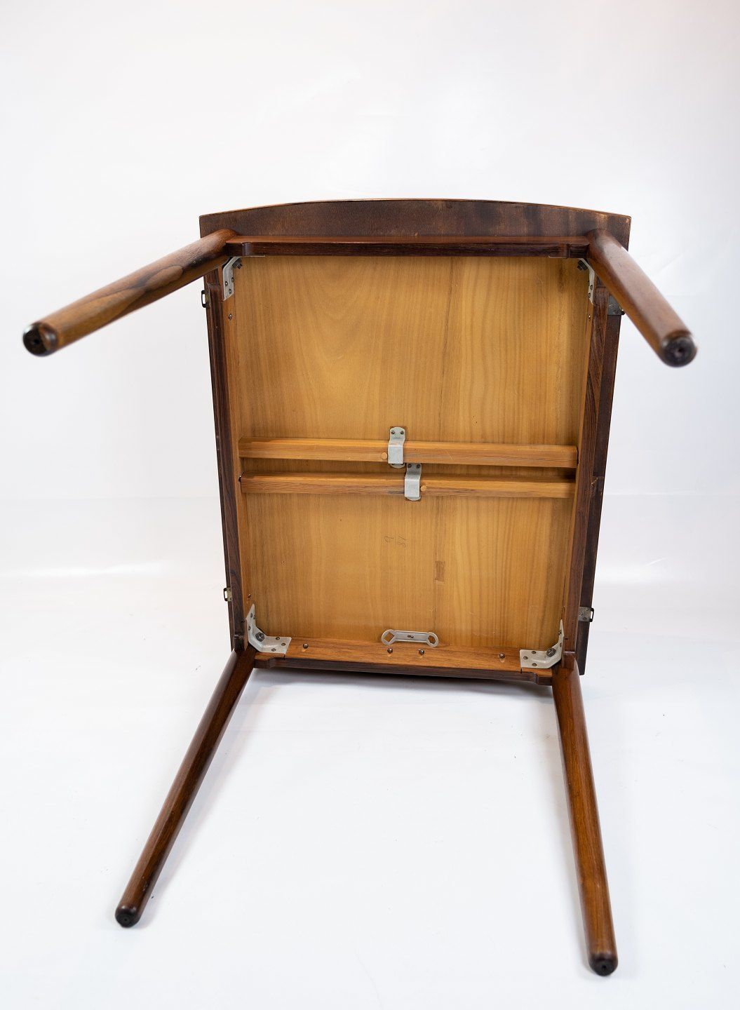 photo furniture Small Dining Table In Rosewood With Extracts Of Danish Design From The 1960s.