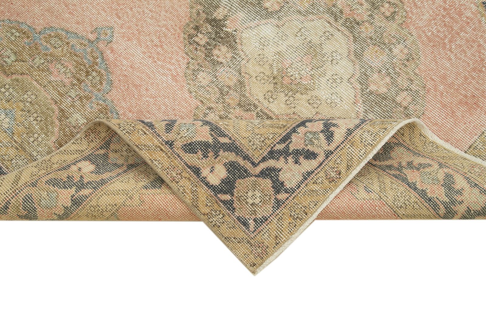Decorative Hand Knotted Wool Turkish Beige Runner Carpet photo furniture