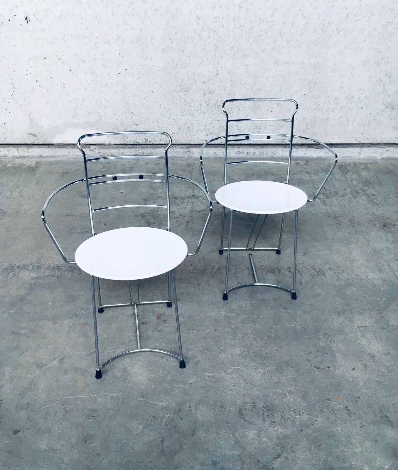 1980s Postmodern Design Chair Set Eridiana By Antonio Citterio For Xilitalia photo for sale