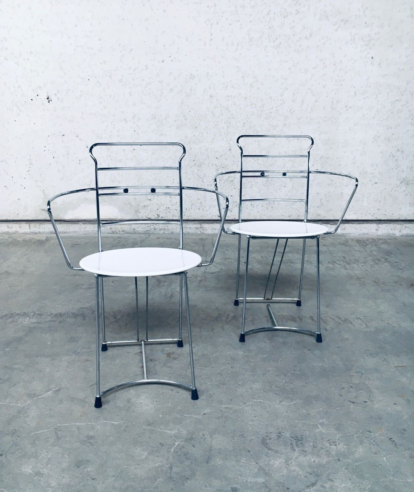 Postmodern Design Stoelset Eridiana Van Antonio Citterio Voor Xilitalia, Jaren 1980 photo Meubels