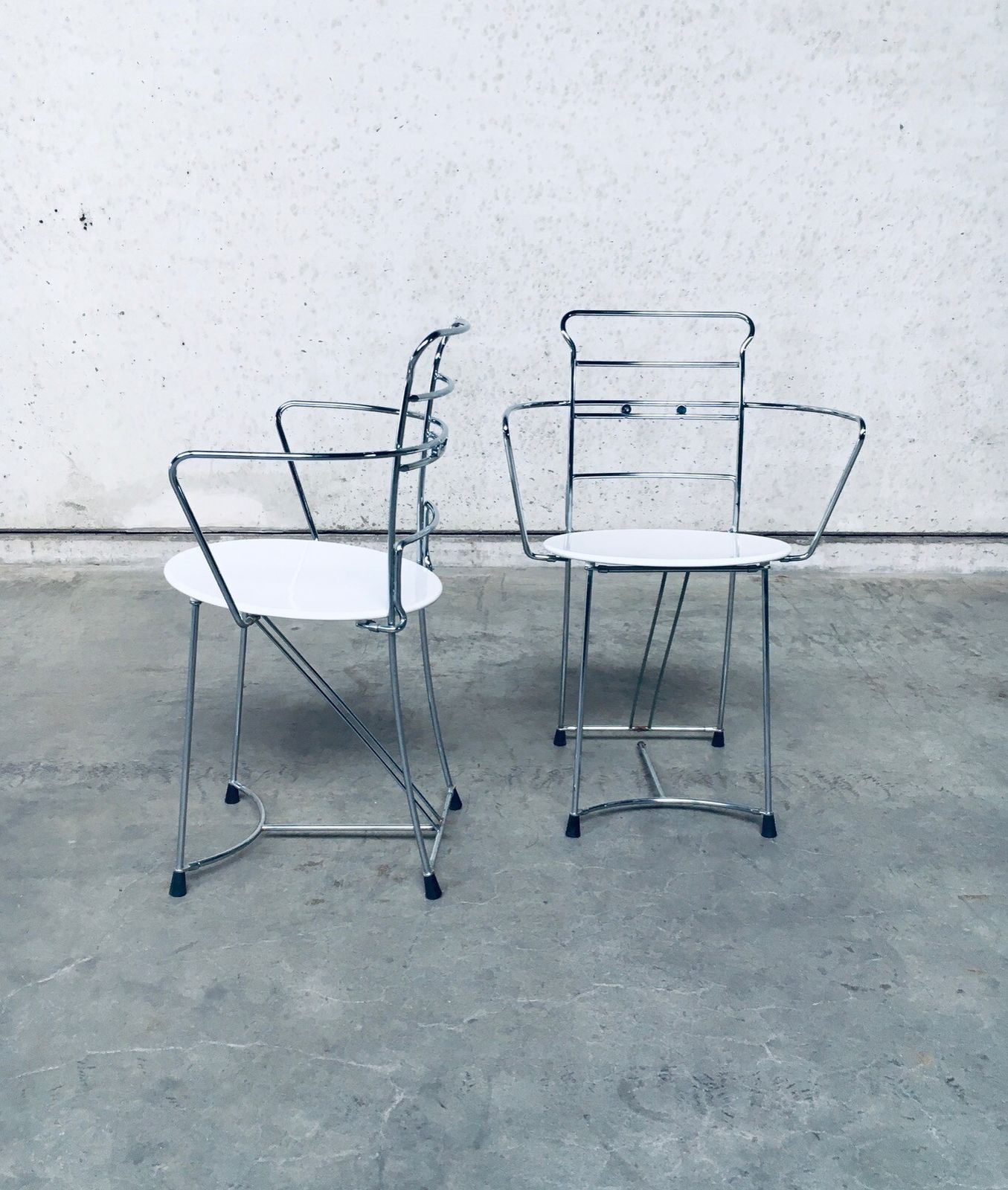 1980s Postmodern Design Chair Set Eridiana By Antonio Citterio For Xilitalia photo vinterior