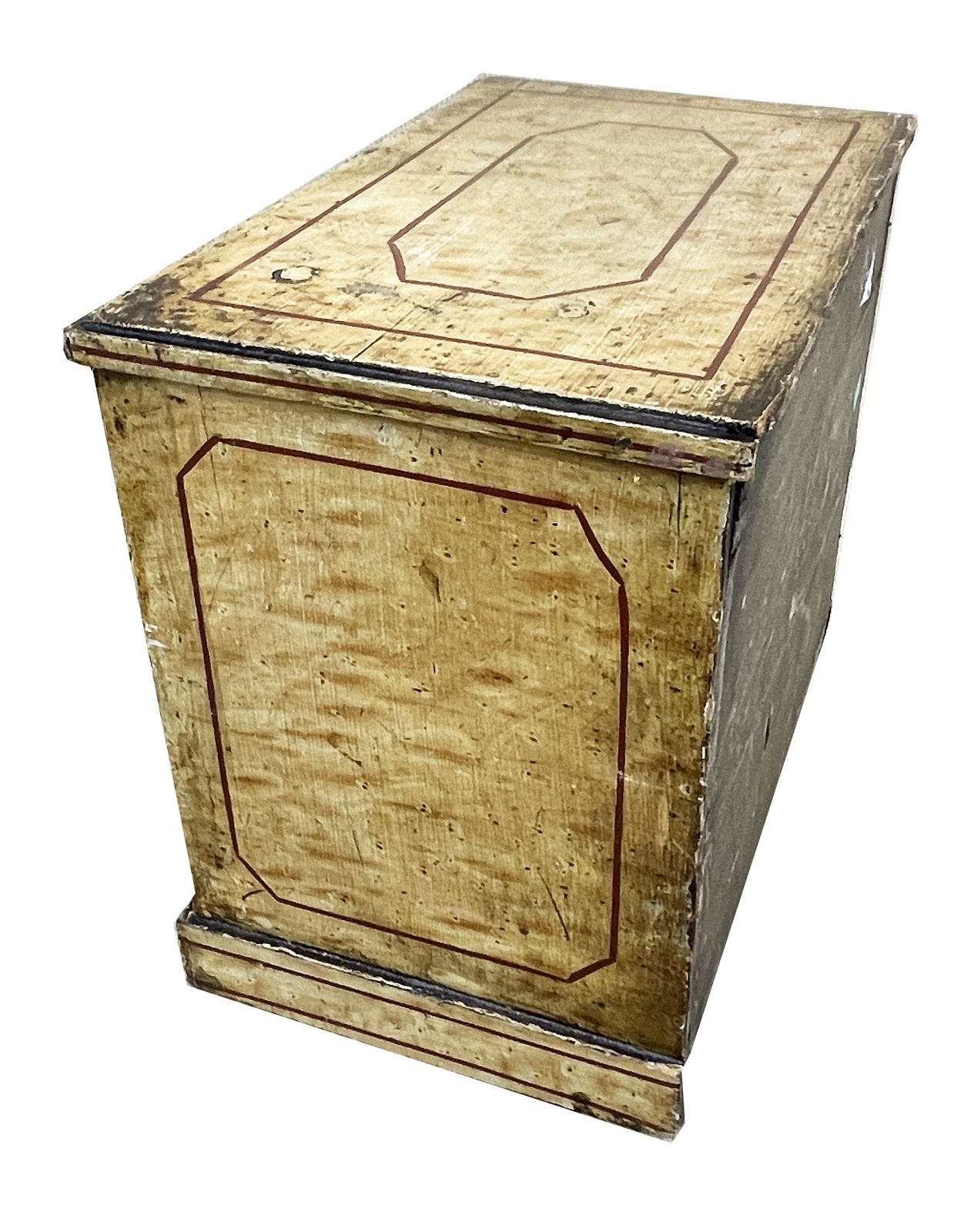 Mid 19th Century Birdseye Maple Simulated Miniature Chest (England, Circa 1860) photo 1650.0