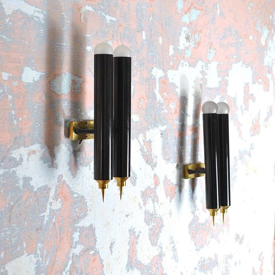 photo furniture Lumière Bologna Sconces Set, 1960s