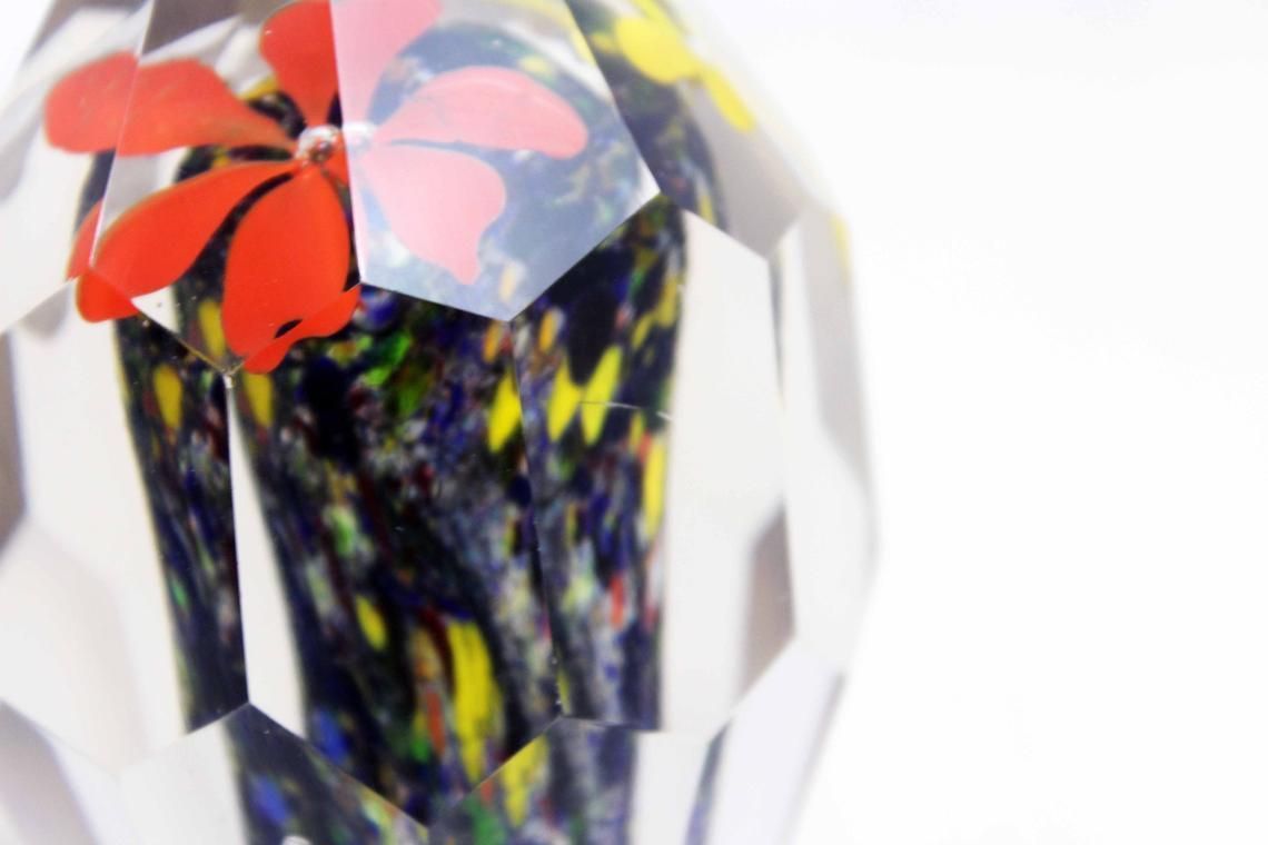 Nice Glass Sulphide Paperweight photo vinterior