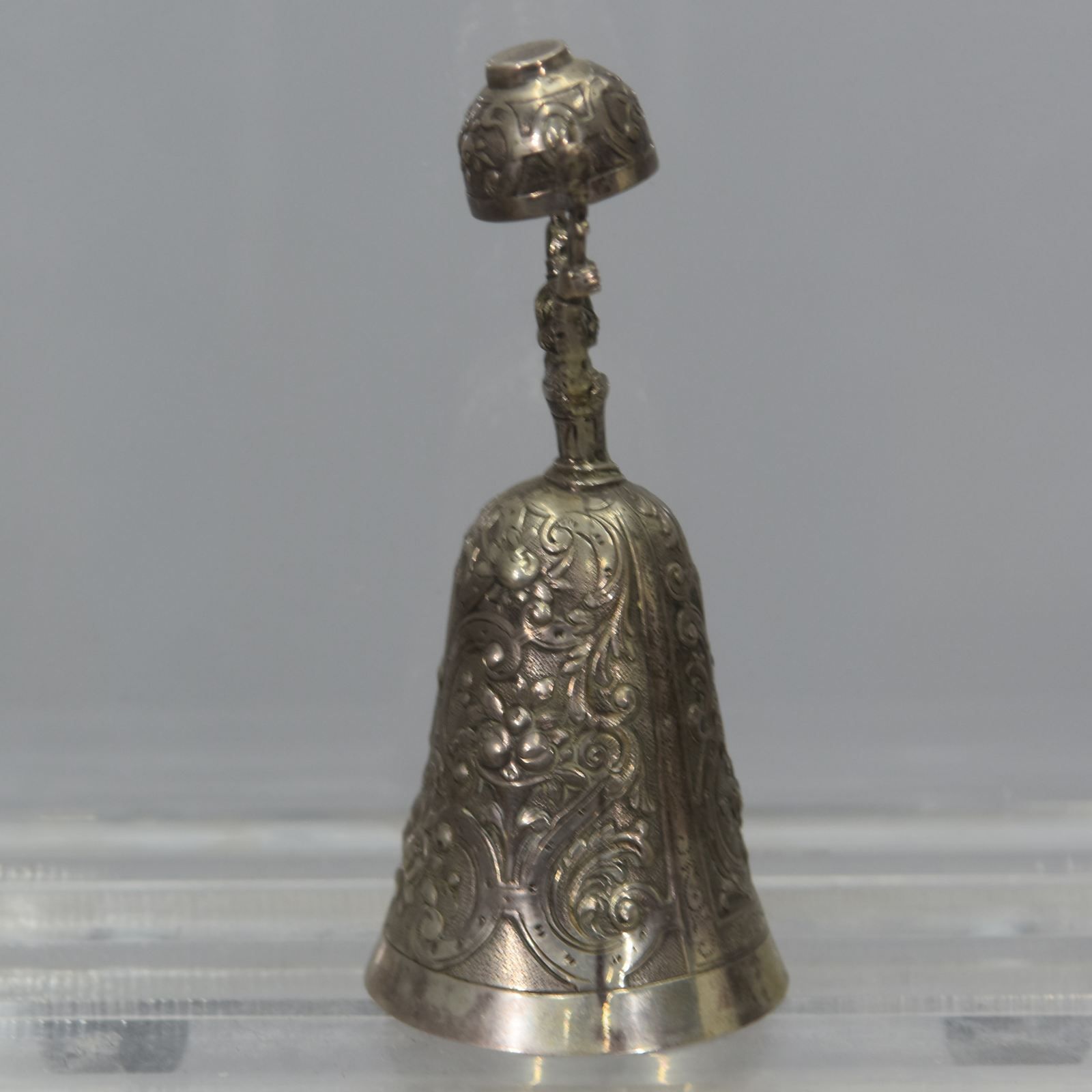 Silver Table Bell Renaissance Style Period Late 19th Century photo furniture