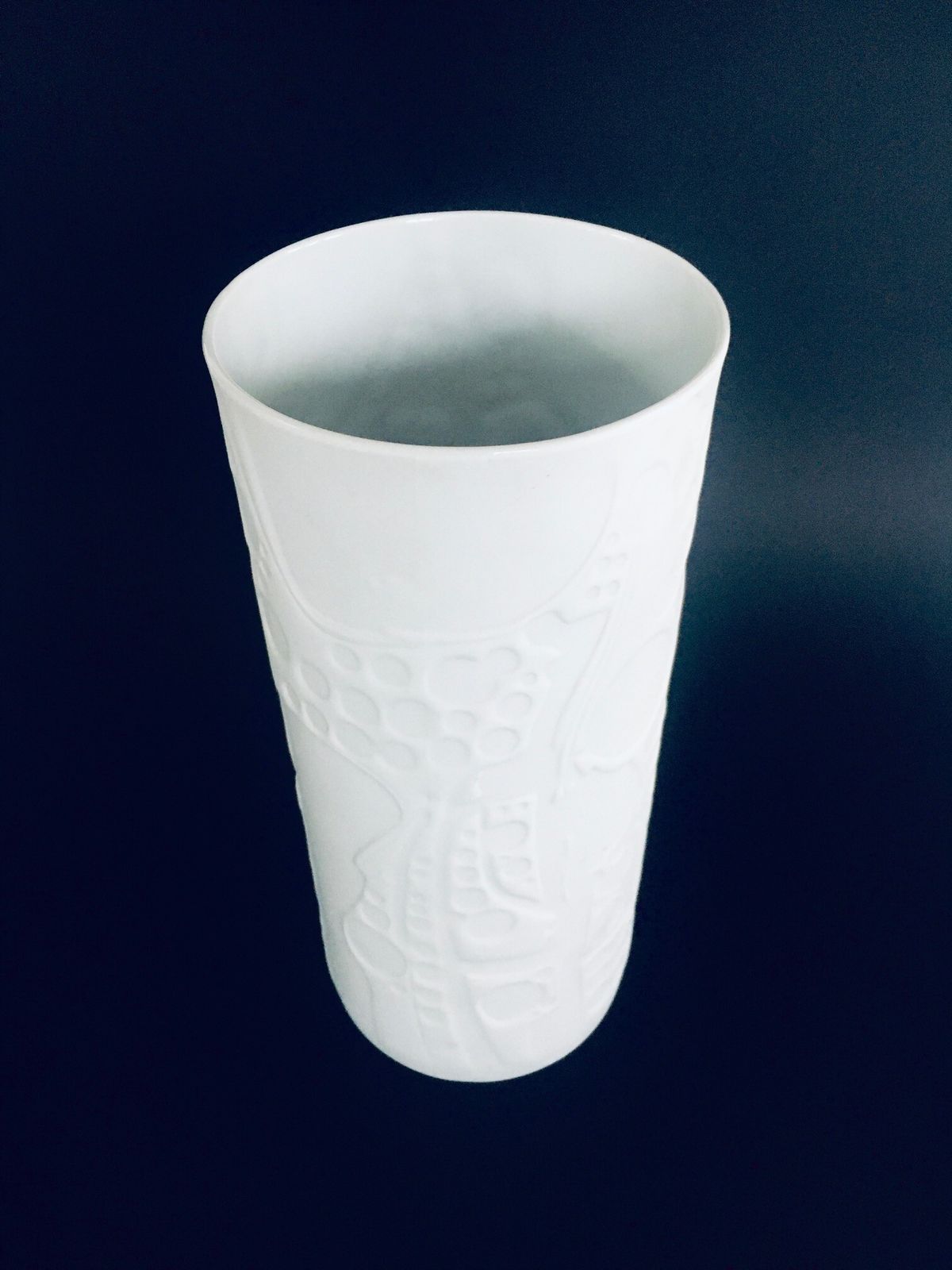 Op Art Porcelain Vase By Gerold Porzellan Bavaria Germany 1970s photo vinterior