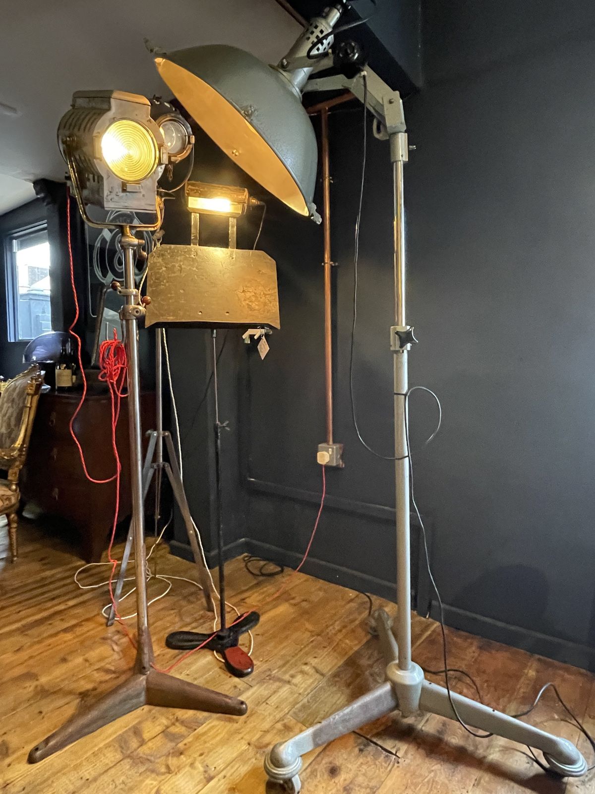 Large Vintage Dentists Light Theatre Lighting