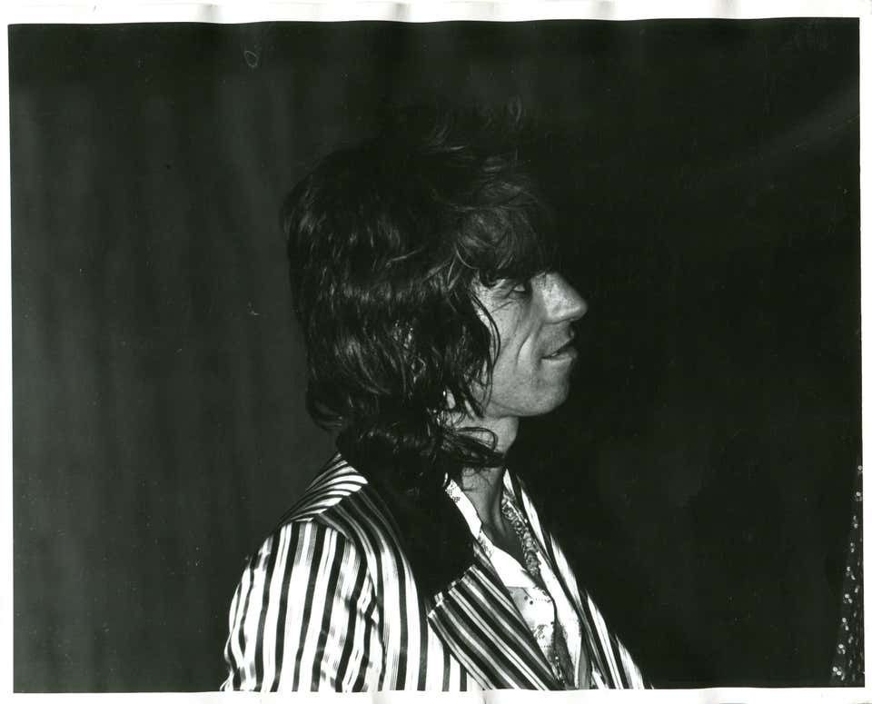Tony Trezza Rolling Stones   Keith Richards 1971