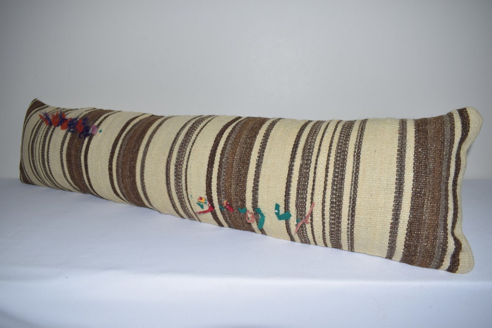 Bohemian Wool Kilim Cushion Cover photo furniture