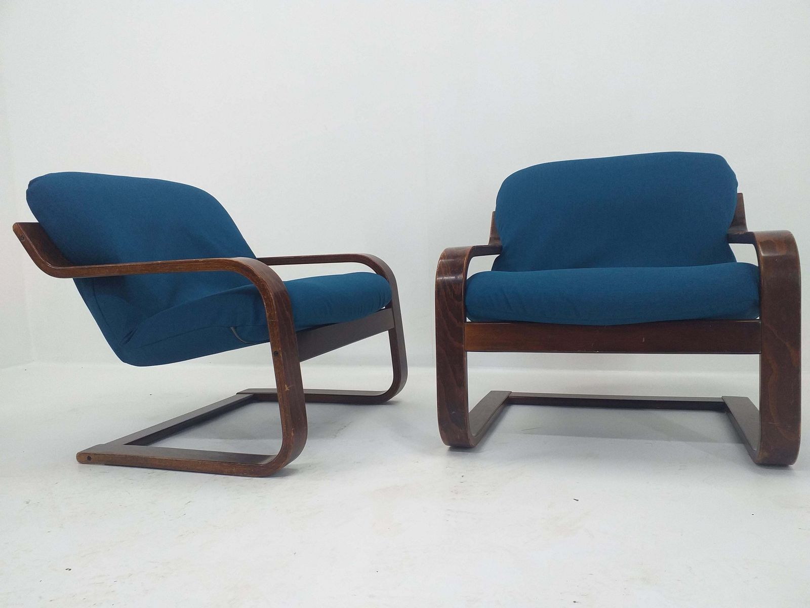 Pair Of Mid Century Lounge Armchairs Westnofa, Norway, 1970s photo buy