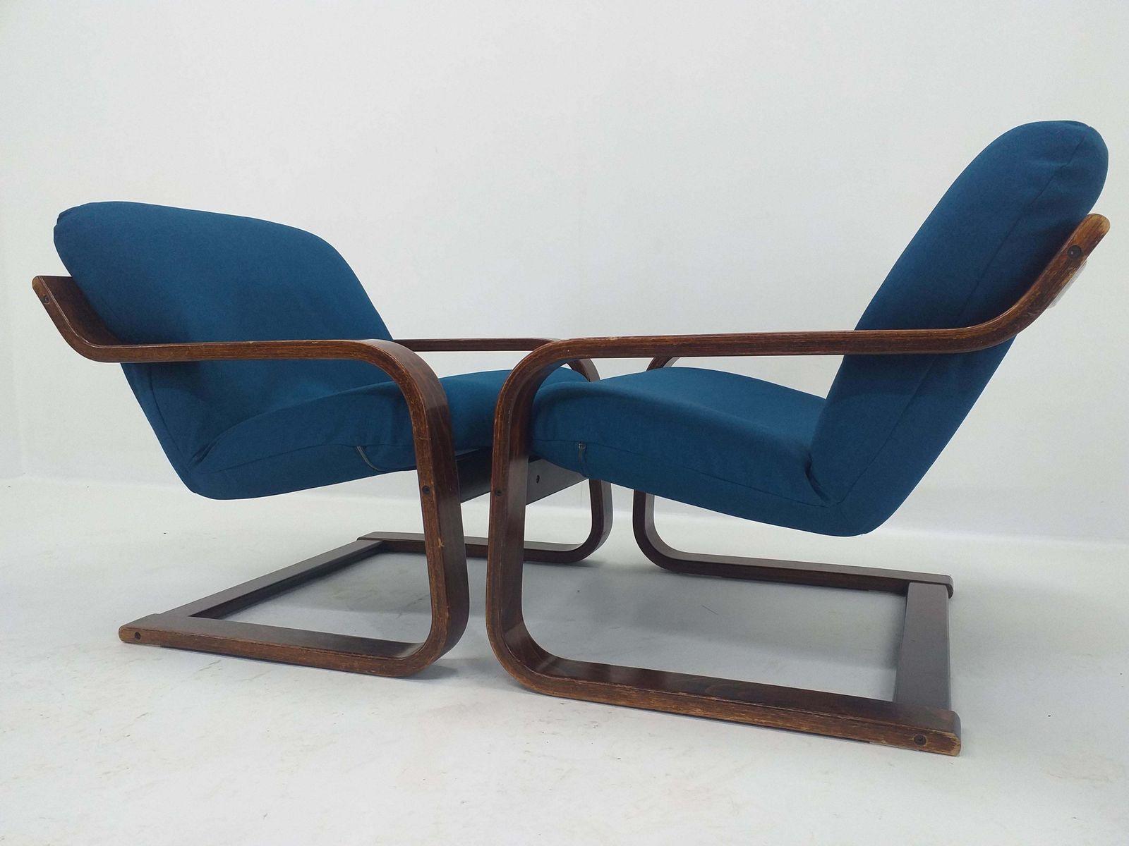 Furniture Pair Of Mid Century Lounge Armchairs Westnofa, Norway, 1970s photo