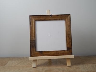 Handmade Turkey, Kutahya Pottery, Tiles, Ceramic Paintings, Picture Frame Q, Free Shipping photo Art