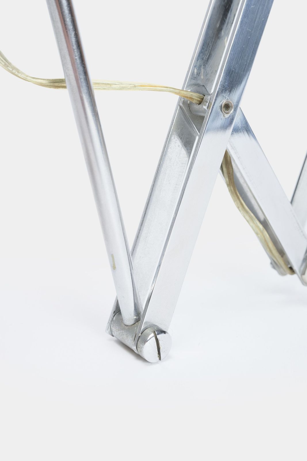 Stilnovo Attr. Scissors Wall Lamp Chrome 50s photo buy