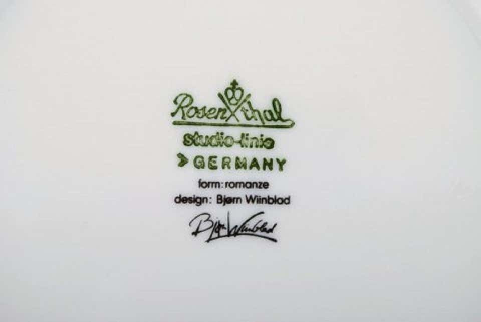Bjørn Wiinblad For Rosenthal, Romanze Coffee Service For Four People photo vinterior