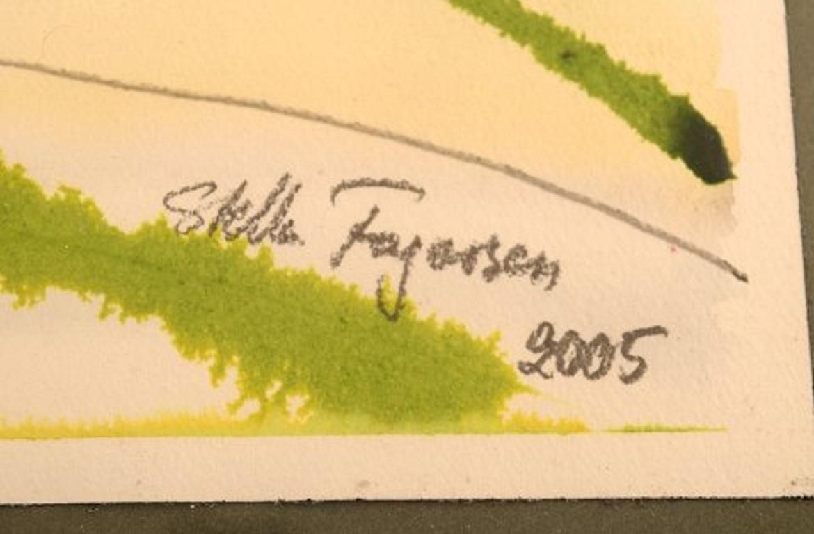 Unknown Artist, Mixed Media On Paper, Dated 2005 photo vinterior