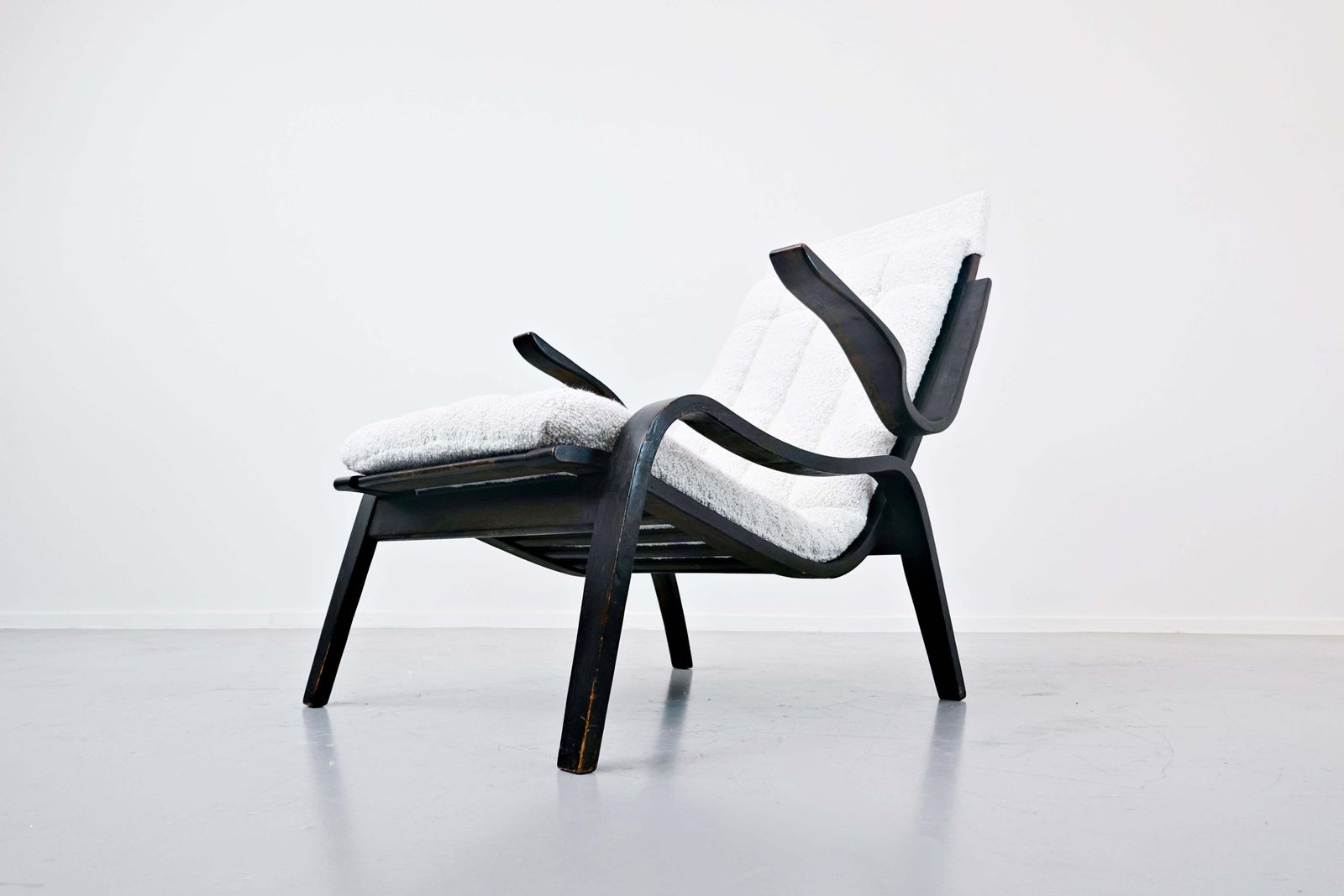 Furniture Pair Of Bentwood Armchairs By Jan Vanek For Up Zavodny, 1930s photo
