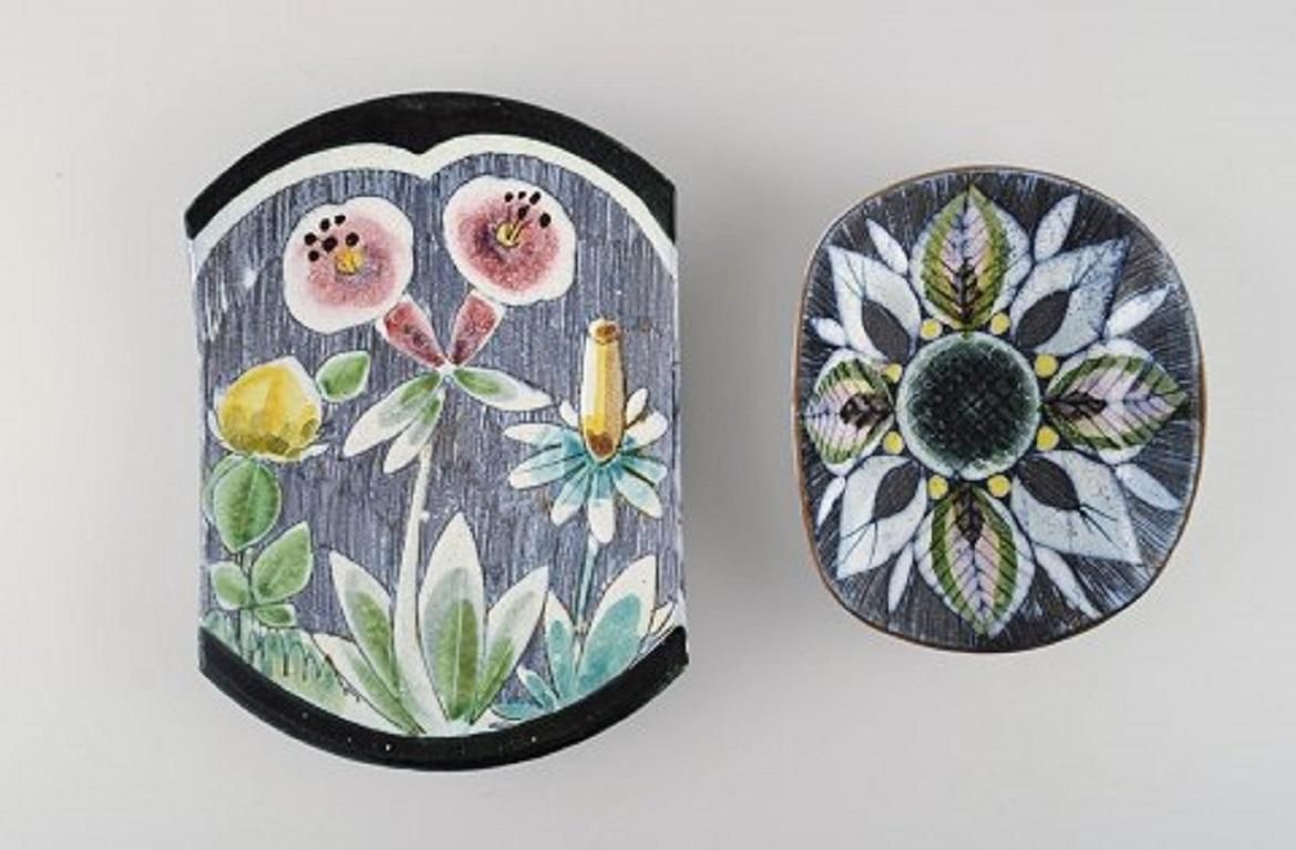 Tilgmans Sweden, A Collection Of Ceramics Decorated With Girls And Floral Motifs photo for sale