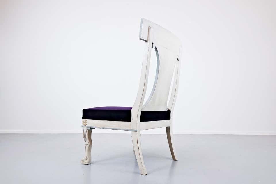 photo for sale Pair Of Russian Style Easy Chairs, Belgium, End Of 20th Century