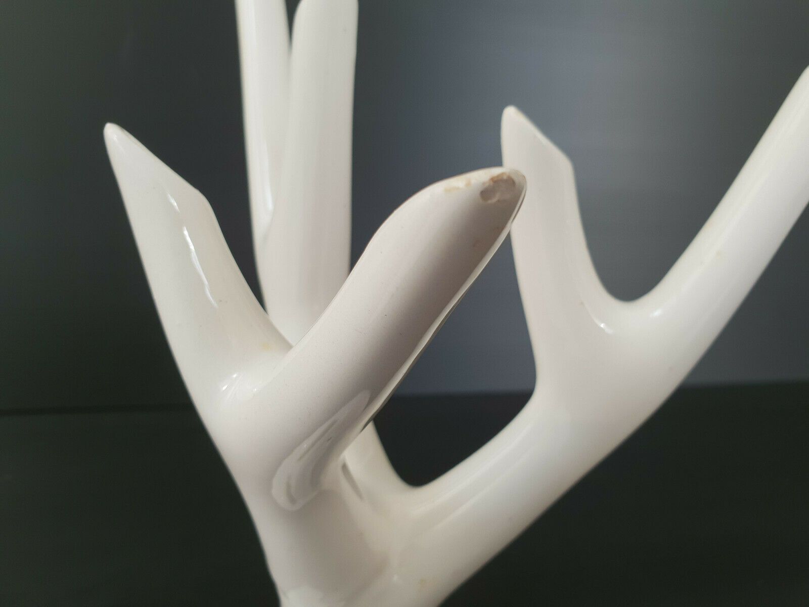 photo furniture Vase Tree Branches Ceramic 1960 1970 Vintage 60s 70s Space Age Pop