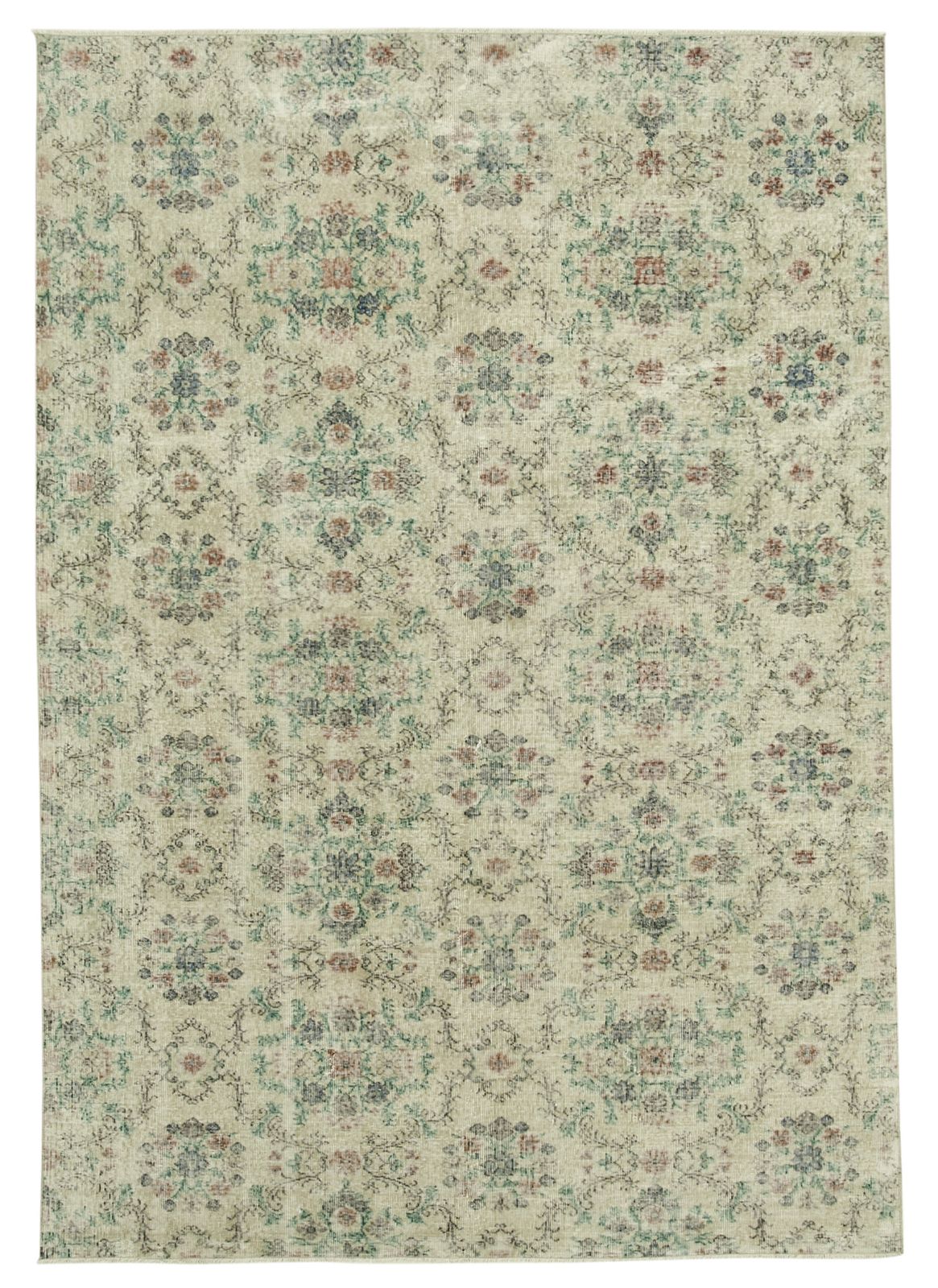 Antique Turkish Distressed One Of A Kind Unique Kayseri Rug