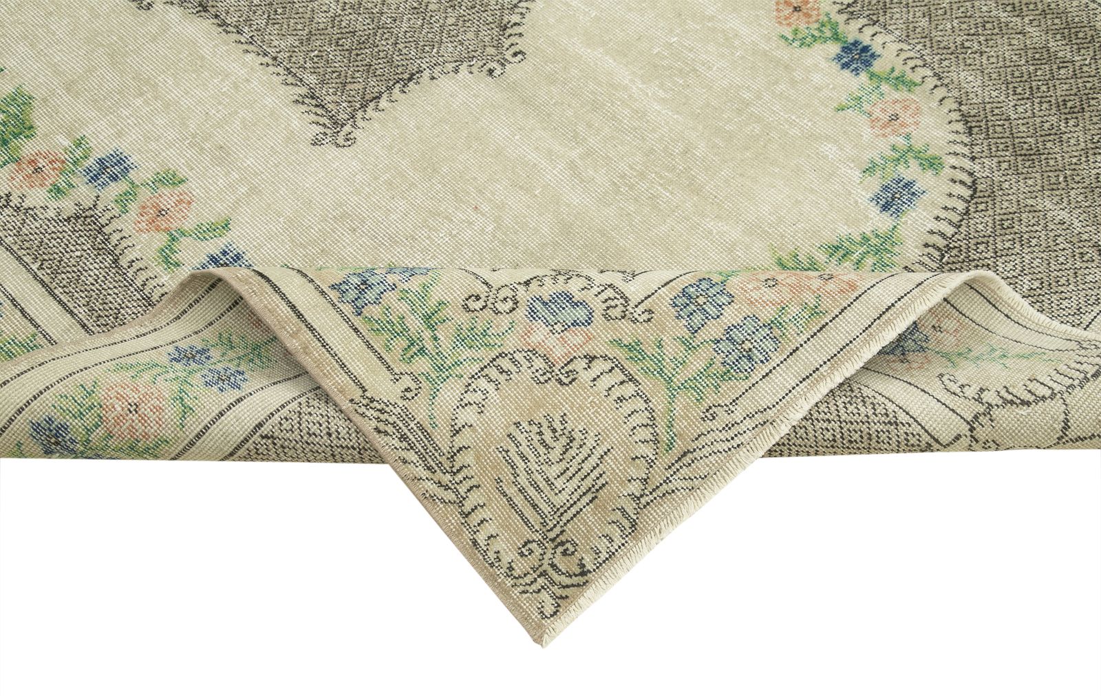 Antique Turkish Distressed One Of A Kind Unique Kayseri Rug photo 850.0