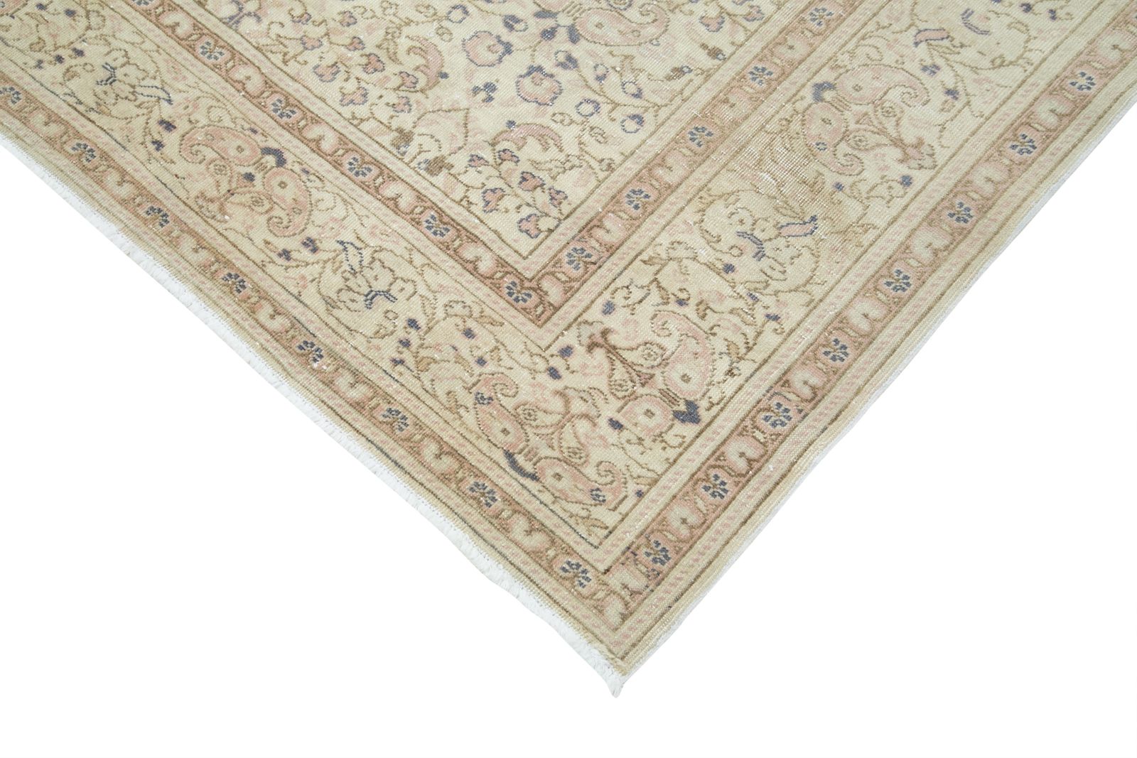 Antique Turkish Distressed One Of A Kind Unique Kayseri Rug photo for sale