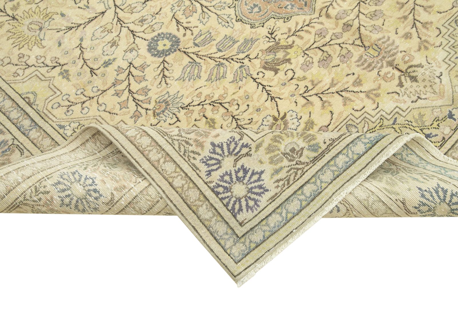 Antique Turkish Distressed One Of A Kind Unique Kayseri Rug photo 1200.0