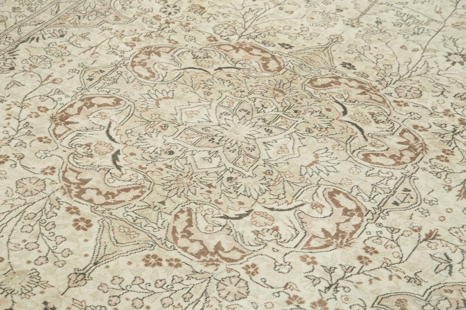 Antique Turkish Distressed One Of A Kind Unique Kayseri Rug photo furniture