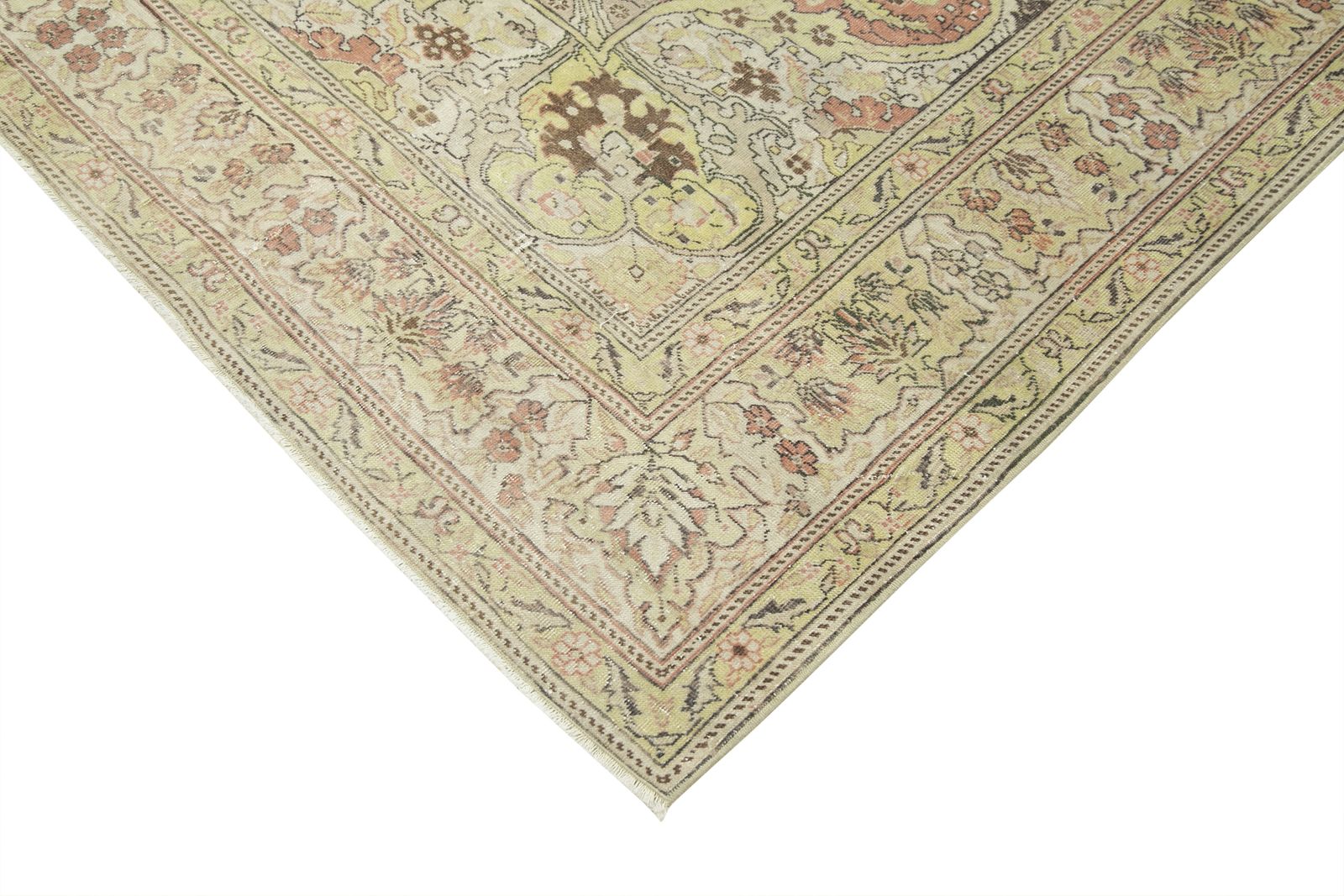 Antique Turkish Distressed One Of A Kind Unique Kayseri Rug photo furniture