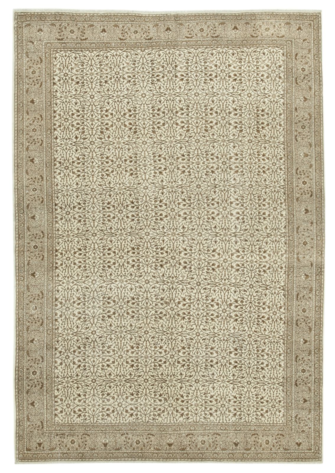 Antique Turkish Distressed One Of A Kind Unique Kayseri Rug