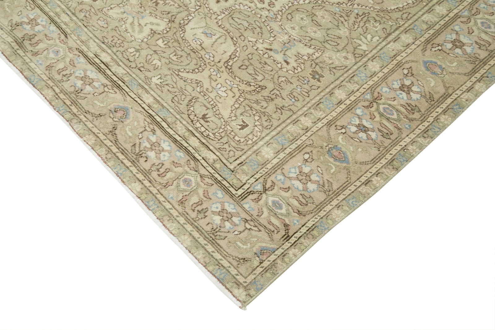 Antique Turkish Distressed One Of A Kind Unique Kayseri Rug photo furniture
