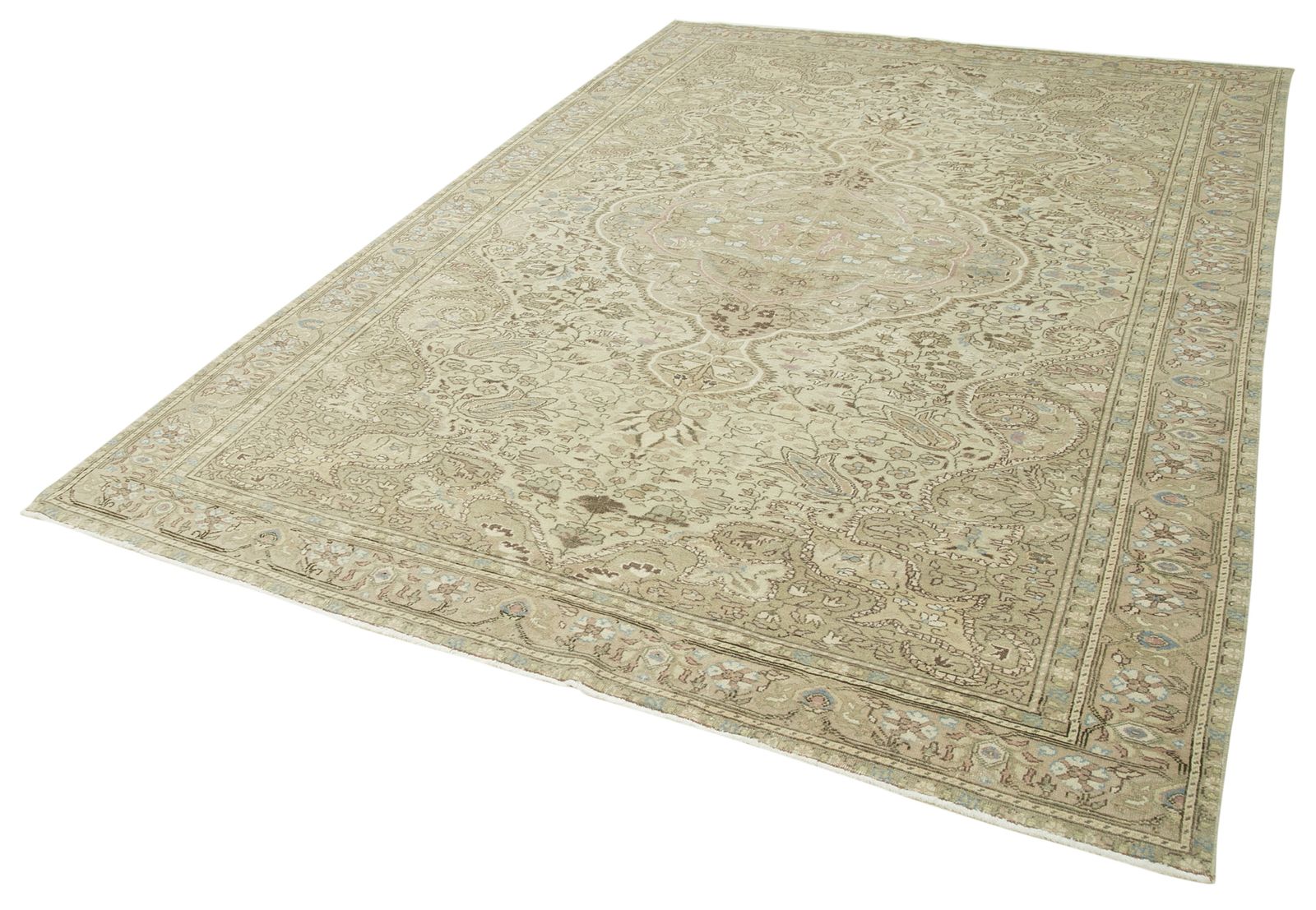 Antique Turkish Distressed One Of A Kind Unique Kayseri Rug photo Textiles