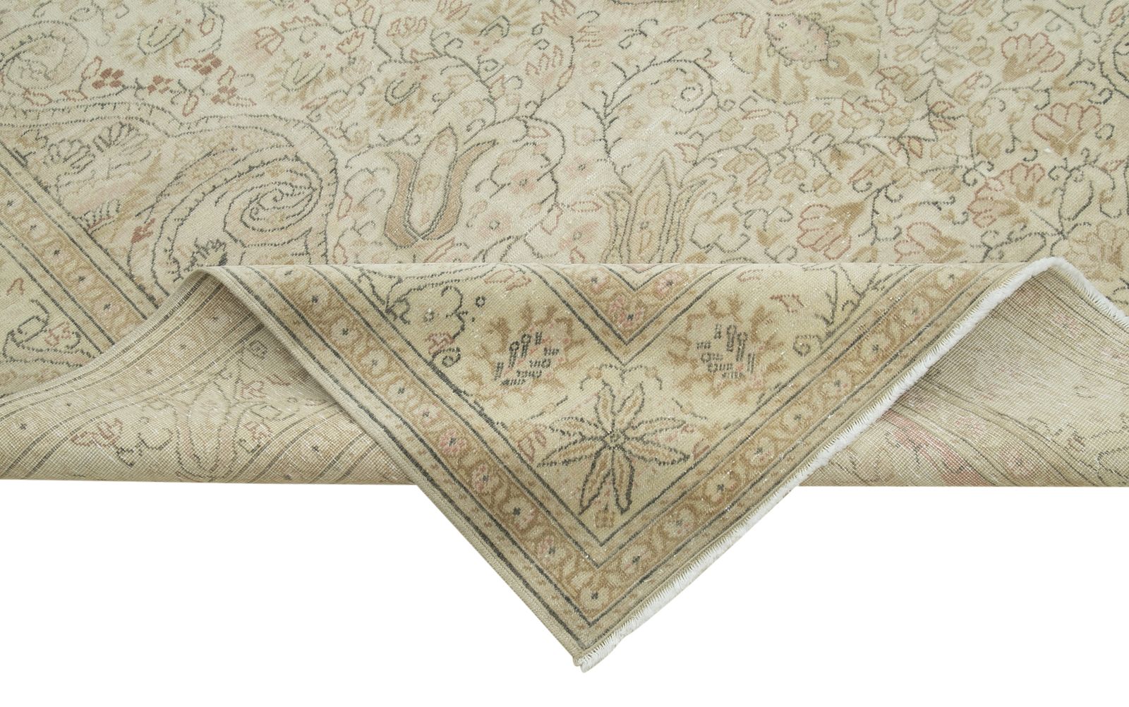 Antique Turkish Distressed One Of A Kind Unique Kayseri Rug photo 1300.0