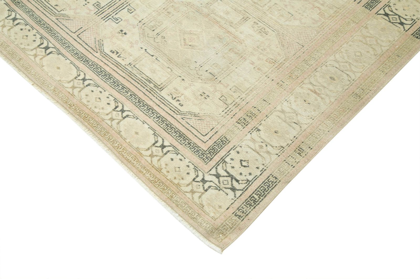 Antique Turkish Distressed One Of A Kind Unique Kayseri Rug photo Textiles