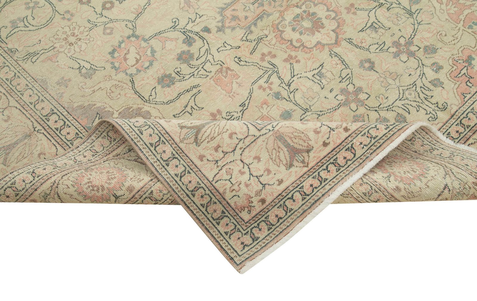 Antique Turkish Distressed One Of A Kind Unique Kayseri Rug photo furniture